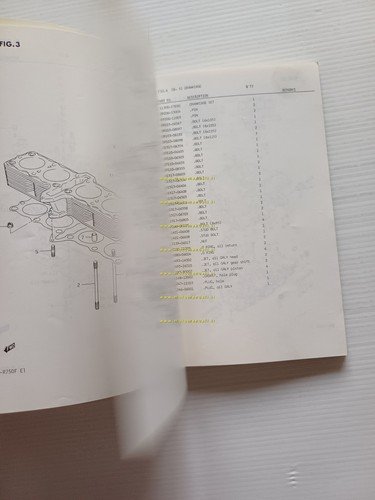 SUZUKI GSX-R 750 F 1985 catalogo ricambi originale