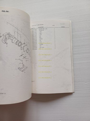 SUZUKI GSX-R 750 F 1985 catalogo ricambi originale