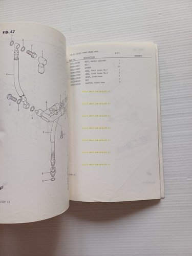 SUZUKI GSX-R 750 F 1985 catalogo ricambi originale