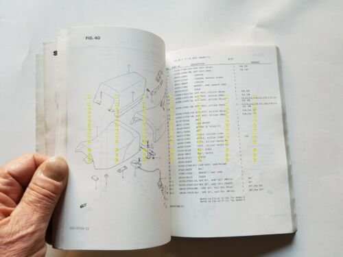 Suzuki GSX-R 750 F-G-XG-H-XH 1985-86 catalogo ricambi originale parts catalog