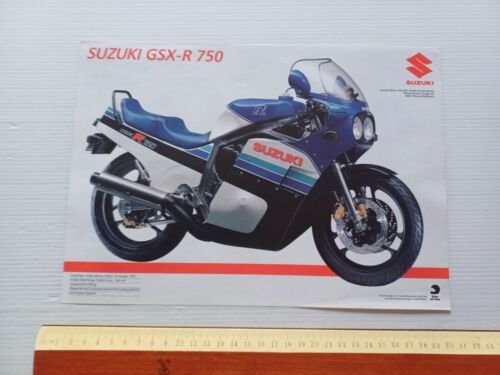 SUZUKI GSX-R 750 Racing - GSX-R 750 F 1985 depliant …