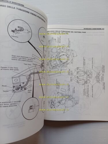 SUZUKI GSX-R 750 T 1996 manuale officina italiano originale