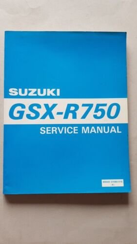 SUZUKI GSX-R 750 T 1996 manuale officina originale workshop manual