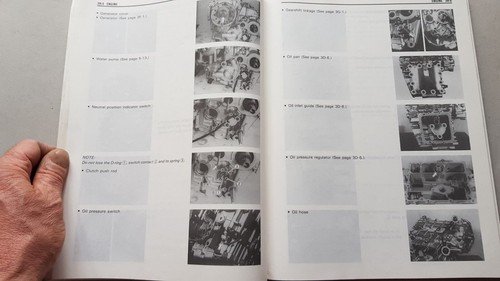 SUZUKI GSX-R 750 T 1996 manuale officina originale workshop manual