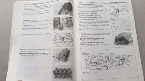 SUZUKI GSX-R 750 T 1996 manuale officina originale workshop manual