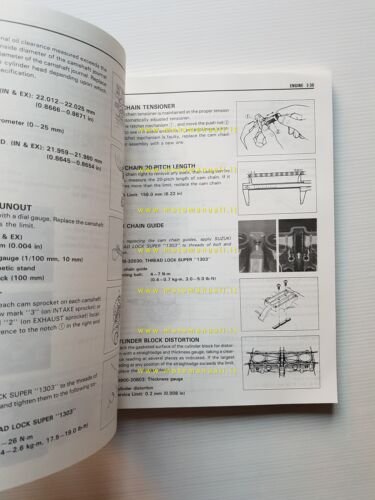 Suzuki GSX-R 750 W 1991 manuale officina INGLESE originale