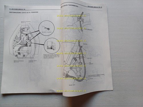Suzuki GSX-R 750 W 1994 AGGIORNAMENTO manuale officina ITALIANO originale