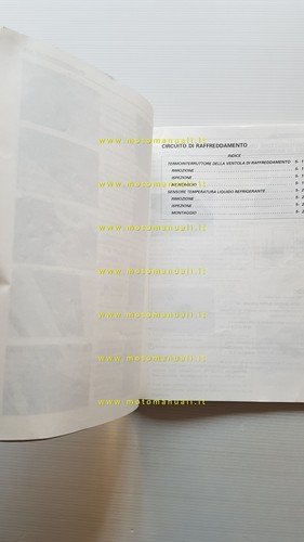 Suzuki GSX-R 750 W 1998 AGGIORNAMENTO manuale officina italiano originale