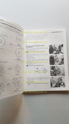 Suzuki GSX-R 750 W 1998 AGGIORNAMENTO manuale officina italiano originale