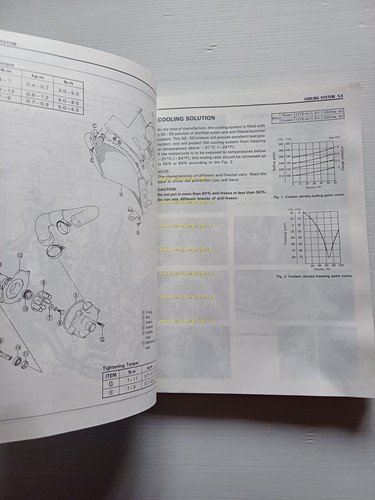Suzuki GSX-R 750 Wn 1992 manuale officina INGLESE originale