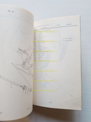 Suzuki GSX T- ET 1979-80 catalogo ricambi originale spare parts …