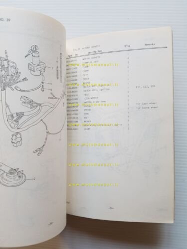 Suzuki GSX T- ET 1979-80 catalogo ricambi originale spare parts …