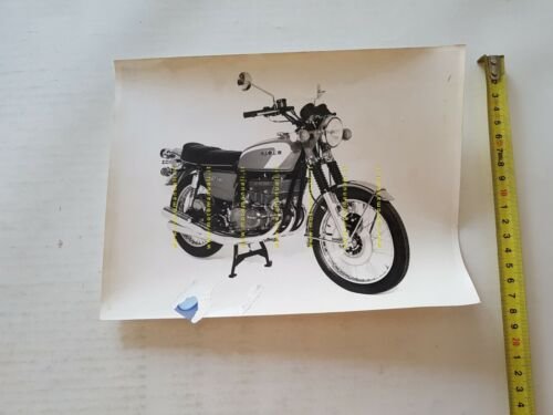 Suzuki GT 380 1973 foto cartella stampa originale press photo …