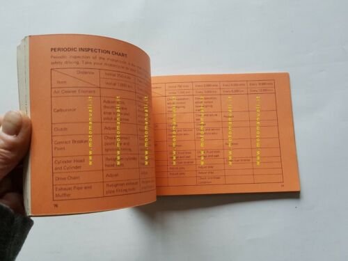 SUZUKI GT 380 1973 manuale uso manutenzione INGLESE libretto originale