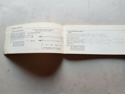 Suzuki GT 380 1974 manuale uso originale inglese ENGLISH TEXT