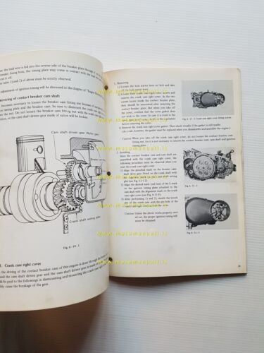Suzuki GT 380 1975 manuale officina INGLESE originale