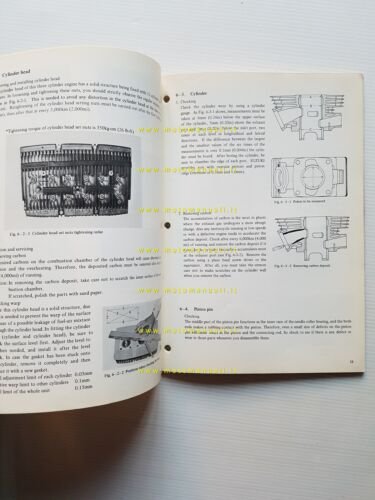 Suzuki GT 380 1975 manuale officina INGLESE originale