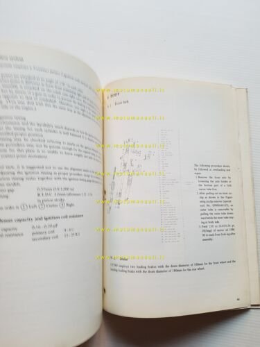 Suzuki GT 380 1975 manuale officina INGLESE originale