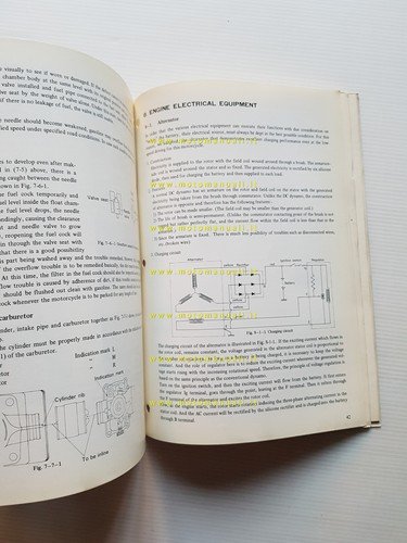 Suzuki GT 380 1975 manuale officina INGLESE originale