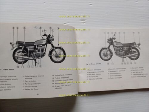 Suzuki GT 380 J 1972 manuale uso manutenzione libretto ITALIANO …