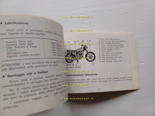 Suzuki GT 380 J 1972 manuale uso manutenzione libretto ITALIANO …