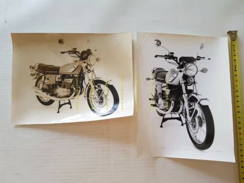 Suzuki GT 380 L 1974 lotto 2 foto cartella stampa …