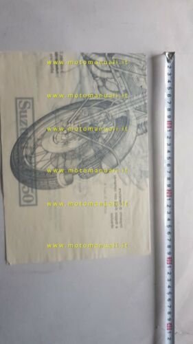 Suzuki GT 750 1971 depliant ITALIANO originale motorcycle brochure