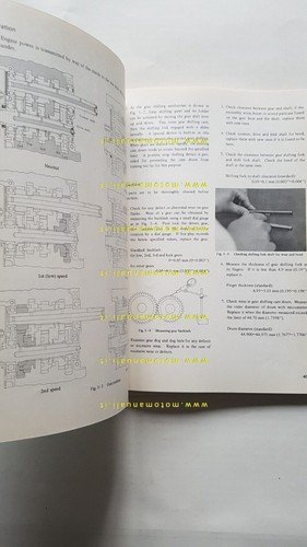 Suzuki GT 750 1972 manuale officina MOTORE INGLESE originale Workshop …