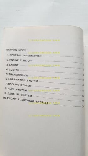 Suzuki GT 750 1972 manuale officina MOTORE INGLESE originale Workshop …