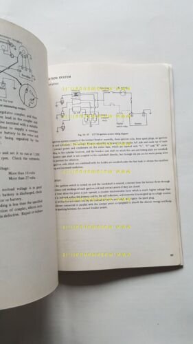 Suzuki GT 750 1972 manuale officina MOTORE INGLESE originale Workshop …