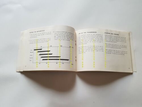 SUZUKI GT 750 1972 manuale uso originale English owner's manual