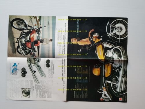 Suzuki GT 750 1973 depliant originale italiano