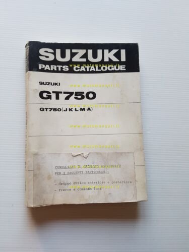 Suzuki GT 750 J - K - L - M …