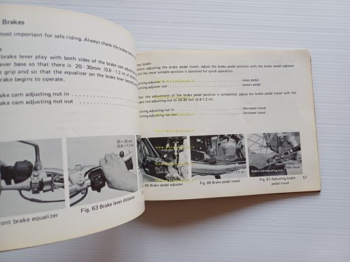 SUZUKI GT 750 J 1971 manuale uso manutenzione INGLESE originale …