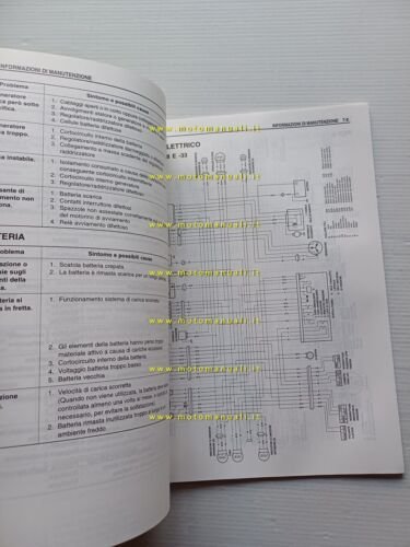 Suzuki GZ 250 1999 manuale officina ITALIANO originale