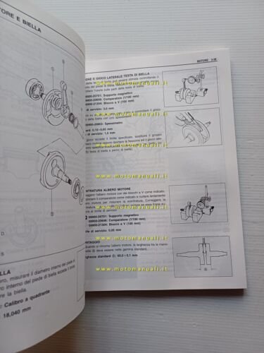 Suzuki GZ 250 1999 manuale officina ITALIANO originale