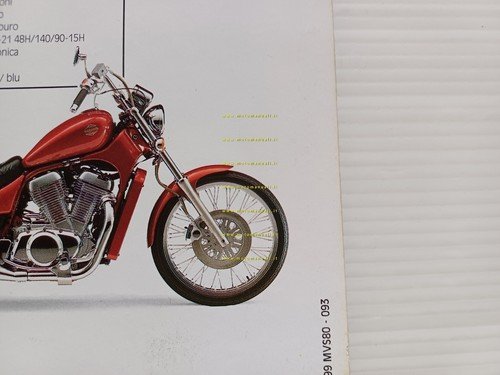 Suzuki Intruder 800 1993 depliant italiano originale