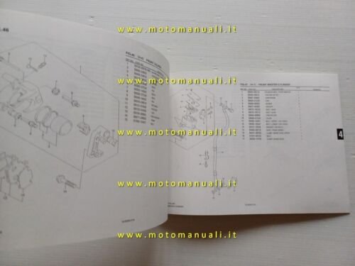 Suzuki Intruder VL 250 2006 catalogo ricambi ORIGINALE spare parts …