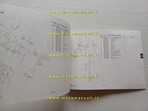 Suzuki Intruder VL 250 2006 catalogo ricambi ORIGINALE spare parts …