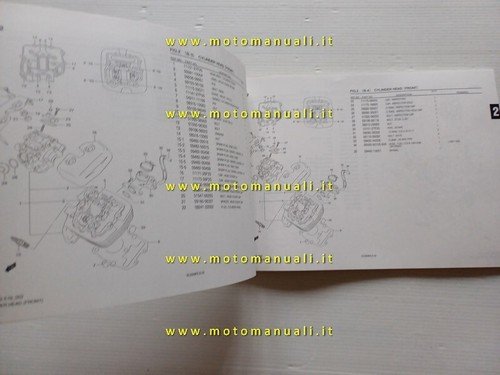 Suzuki Intruder VL 250 2006 catalogo ricambi ORIGINALE spare parts …