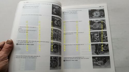 Suzuki JR 50 2000 manuale officina INGLESE minicross originale Workshop …