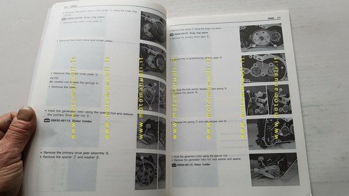 Suzuki JR 50 2000 manuale officina INGLESE minicross originale Workshop …