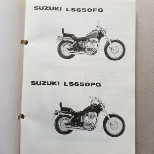Suzuki LS 650 FG-PG 1986 catalogo ricambi originale spare parts …