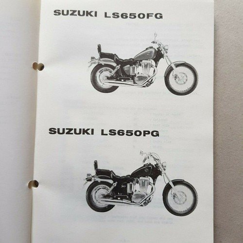 Suzuki LS 650 FG-PG 1986 catalogo ricambi originale spare parts …