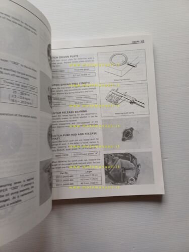 Suzuki LS 650 modelli 1986-94 manuale officina INGLESE originale SERVICE …