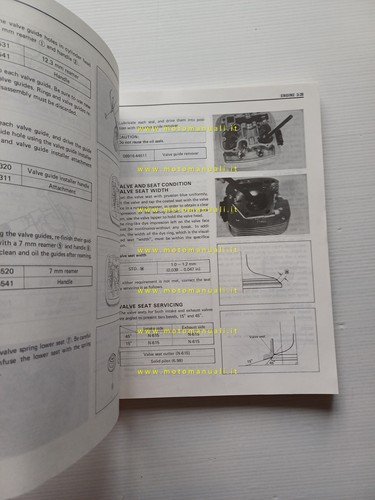 Suzuki LS 650 modelli 1986-94 manuale officina INGLESE originale SERVICE …