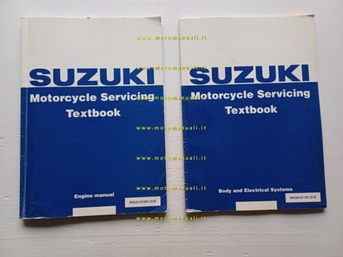 Suzuki manuali officina 2000 generali motore + imp. elettrico INGLESE …