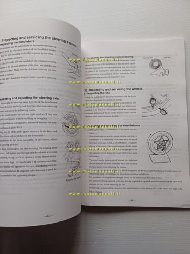 Suzuki manuali officina 2000 generali motore + imp. elettrico INGLESE …