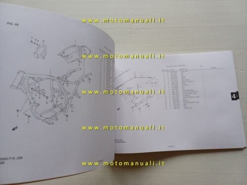 Suzuki Marauder GZ 250 2005 catalogo ricambi ORIGINALE spare parts …
