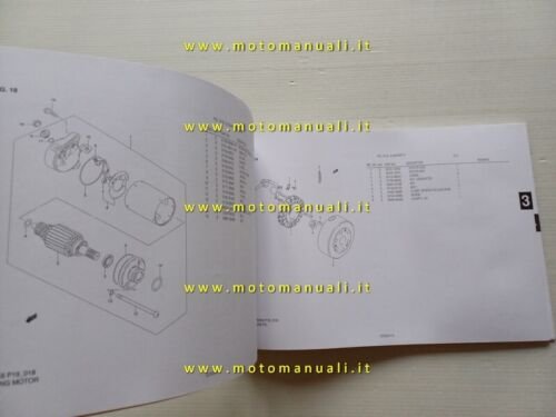 Suzuki Marauder GZ 250 2005 catalogo ricambi ORIGINALE spare parts …